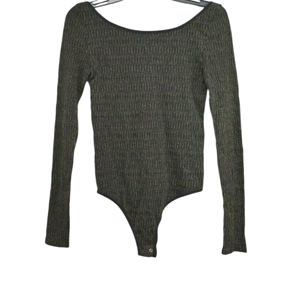 NWT Free People Sprinkled In Gold Bodysuit - Picture 5 of 6